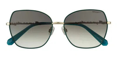 Superdry Sds 5033 007 Occhiali Da Sole Verdi Per Donna In Multi
