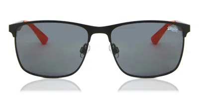 Superdry Sds Ace 025 Occhiali Da Sole Neri Per Uomo In Black