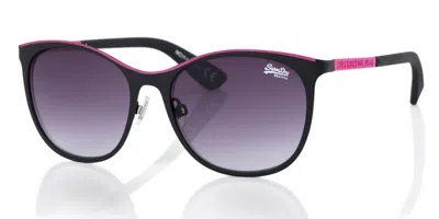 Superdry Sds Echoes 004 Occhiali Da Sole Neri Per Donna In Blue