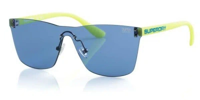 Superdry Sds Electroshock 105 Men's Sunglasses Green Size 138