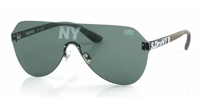 Superdry Sds Monovector 170 Occhiali Da Sole Neri Per Uomo In Black