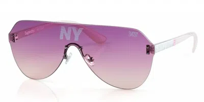 Superdry Sds Monovector 172 Occhiali Da Sole Rosa Per Uomo In Pink