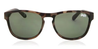 Superdry Sds Rockstar 122 Men's Sunglasses Tortoiseshell Size 54 In Brown