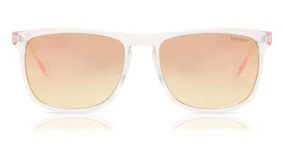 Superdry Sds Shockwave 150 Men's Sunglasses Clear Size 55 In Transparent