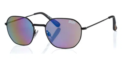 Superdry Sds Super7 004 Men's Sunglasses Black Size 52