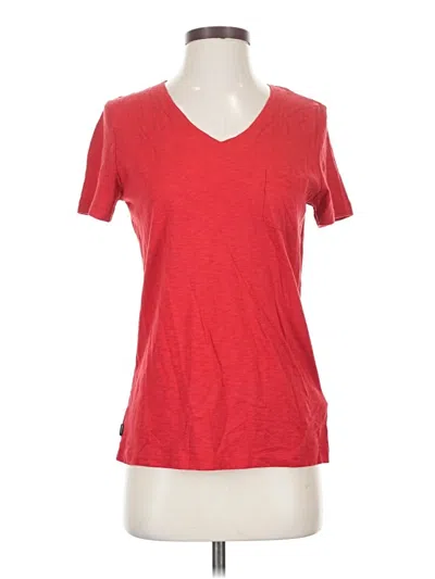 Pre-owned Superdry Short Sleeve T-shirt In Red