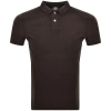 SUPERDRY SUPERDRY SHORT SLEEVED POLO T SHIRT BROWN