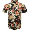 Superdry Short Sleeved Hawaiian Shirt Navy In Multi