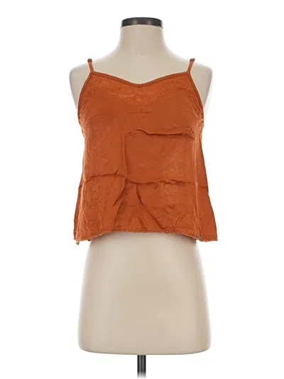 Pre-owned Superdry Sleeveless Blouse In Orange
