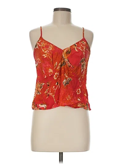 Pre-owned Superdry Sleeveless Blouse In Orange