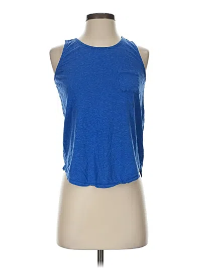 Pre-owned Superdry Sleeveless T-shirt In Blue