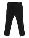 Superdry Stretch-cotton Trousers In Black