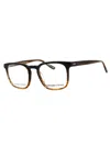 Superdry Stylish Eyeglasses With Rectangular Frame In Brown