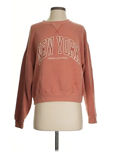 Pre-owned Superdry Sweatshirt In Brown
