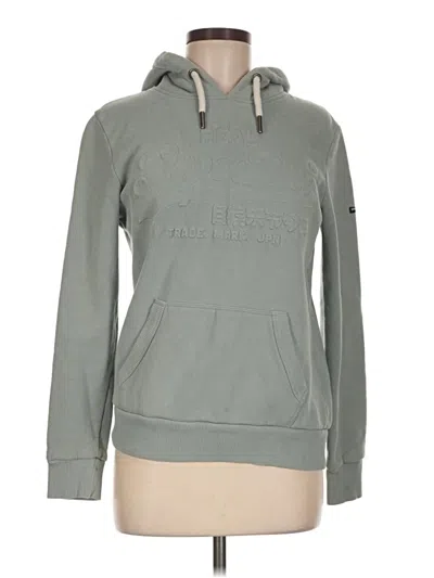 Pre-owned Superdry Sweatshirt In Gray