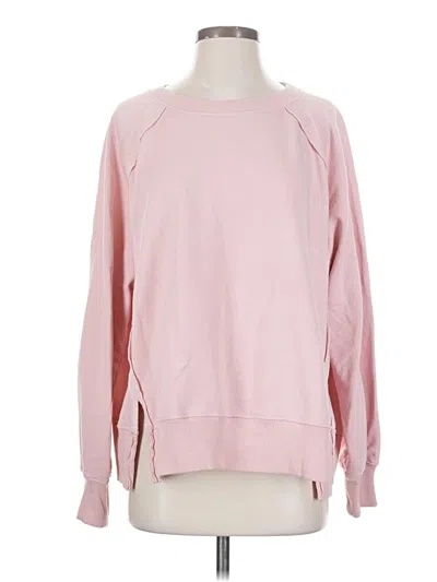 Pre-owned Superdry Sweatshirt In Pink