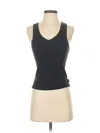 Superdry Tank Top Black Halter Neckline Tops In Black
