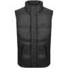 Superdry Tech Padded Gilet Black In Black