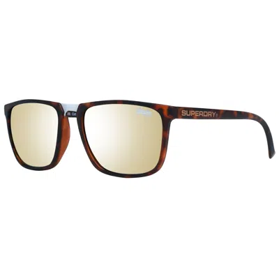 Superdry Unisex Sunglasses  Sds Aftershock 54102 Gbby2 In Brown