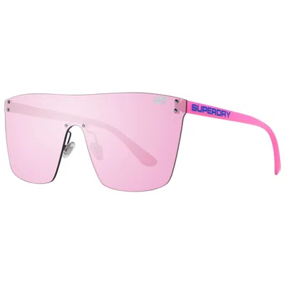 Superdry Unisex Sunglasses  Sds Supersynth 14172 Gbby2 In Pink
