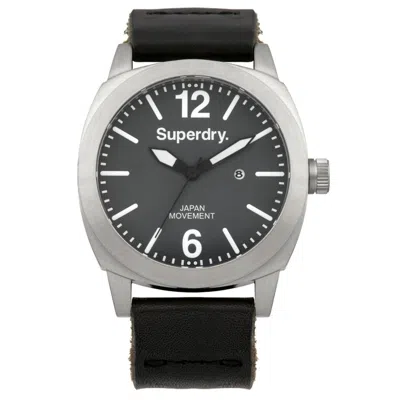 Superdry Unisex Watch  Syg103tw ( 45 Mm) Gbby2 In Black