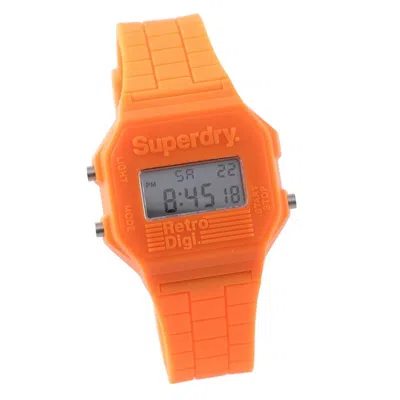 Superdry Unisex Watch  Syl201o ( 37 Mm) Gbby2 In Orange
