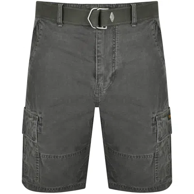 Superdry Vintage Heavy Cargo Shorts Grey