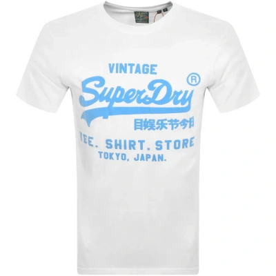 Superdry Vintage Vl T Shirt White