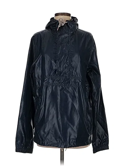 Pre-owned Superdry Windbreaker Jacket In Blue