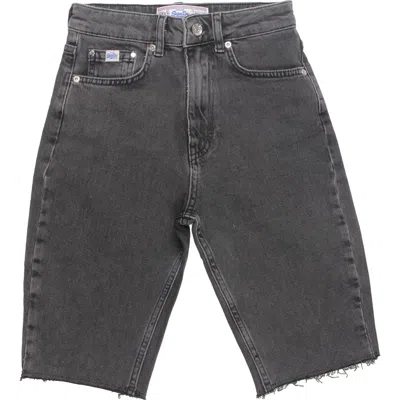 Superdry Womens Raw Hem Jean Denim Shorts In Multi