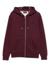 Superdry Zip-up Hoodie In Red