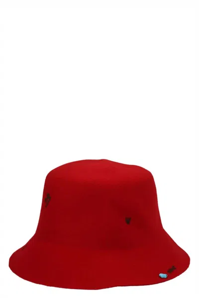 SUPERDUPER SUPERDUPER 'FREYA' SUPERDUPER X LAURENT JORUBINI BUCKET HAT