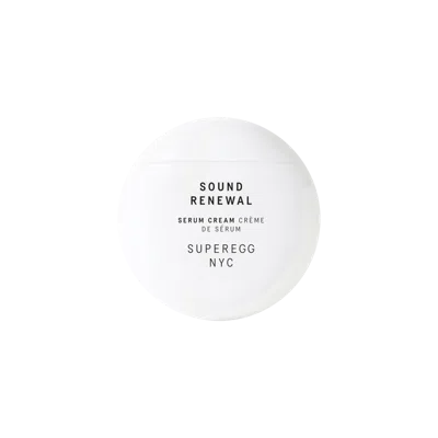 Superegg Sounds Renewal Serum Cream In Transparent