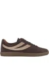 Superga 1960 Capri Suede Stripe Sneakers In Brown