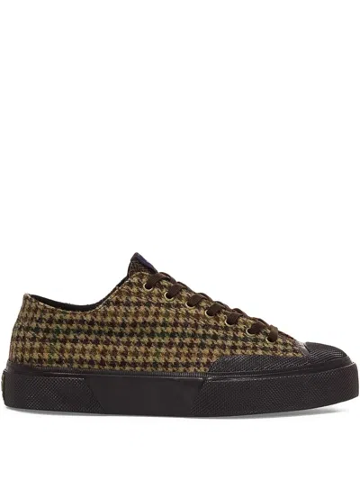 SUPERGA 2432 HOUNDSTOOTH WOOL SNEAKERS