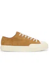 Superga 2432 Works Hairy Suede Shoes In Brown