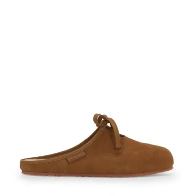 Superga 2445 Ballerina Mule Suede In Brown
