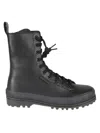 Superga 2641alpina High Nappa Boots In Black