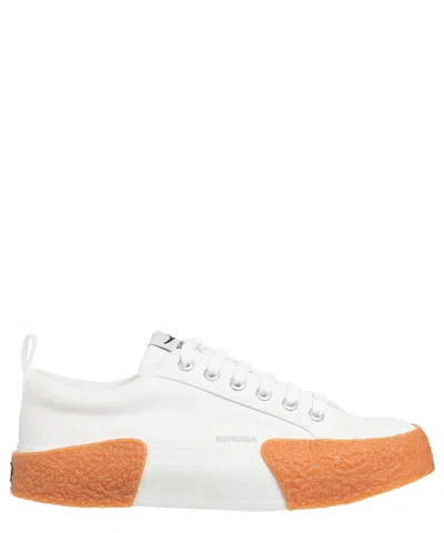 Superga 2660 Stripe Big Bumpers Sneakers In White