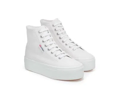 Superga 2708 Hi Top In White