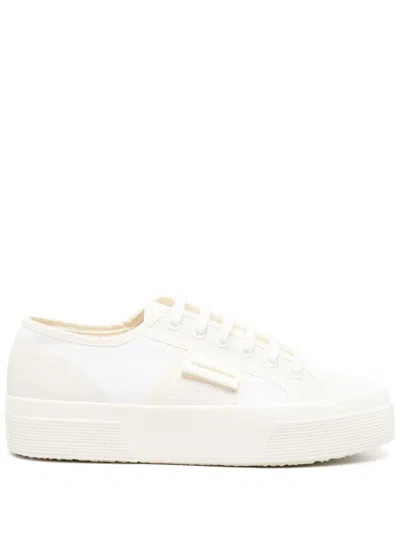Superga 2730-cotu Lace-up Sneakers In White