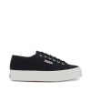 Superga 2740 Platform Sneakers In Black