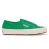 Superga Lace-up Canvas Sneakers In Green