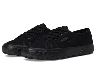 Superga 2750 Cotu Classic Lace Up Casual Shoes Total Black : Eu 35 (us
