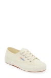 Superga Woman Sneakers Pastel Yellow Size 7 Textile Fibers In Beige Natural-favorio
