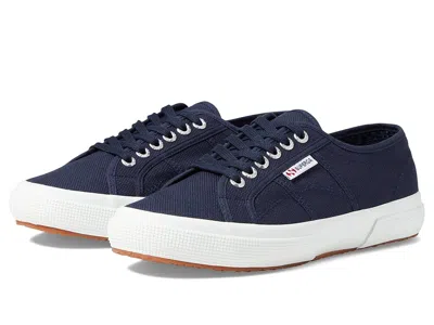 Superga 2750 Cotu Classic Sneaker Lace Up Casual Shoes Navy/full White 2 : Eu 35.5 (us
