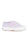 Superga 2750-jcot Classic Toddler Girl Sneakers Lilac Size 9.5c Textile Fibers In Purple