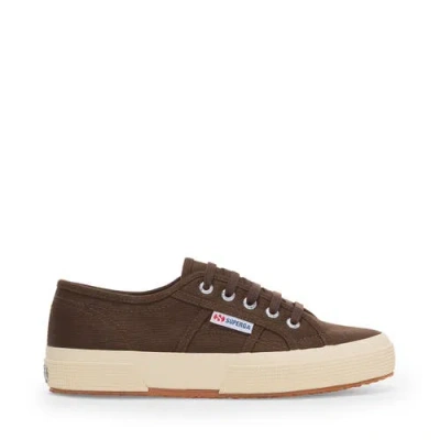 Superga 2750 Linen Sneakers In Brown