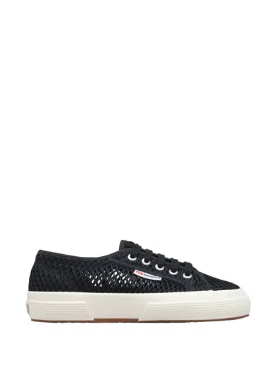 Superga 2750 Mesh Sneakers In Black