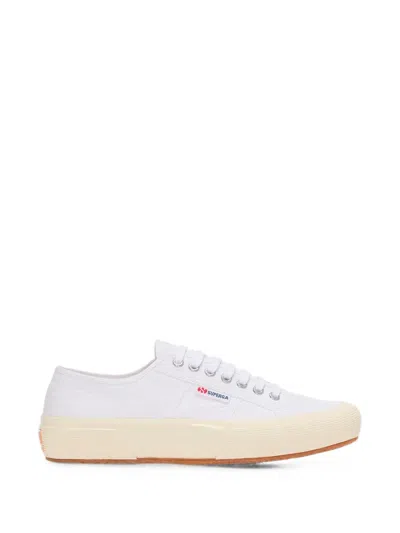 Superga 2750 Og Logo-patch Sneakers In White